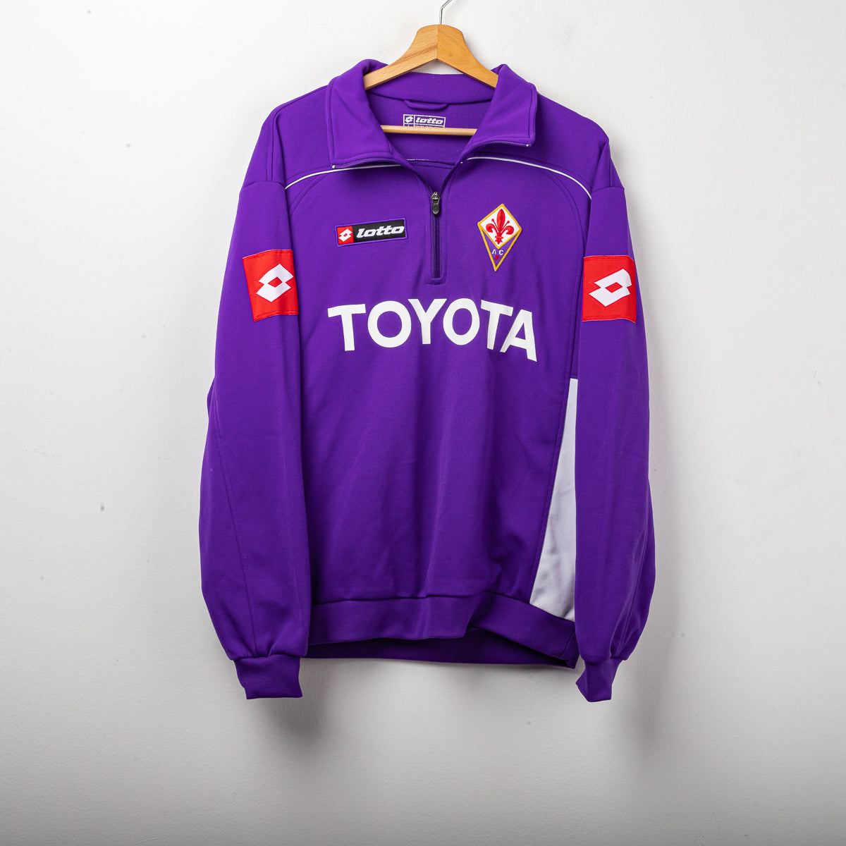 Felpa Allenamento Fiorentina Lotto 2005/2006 L