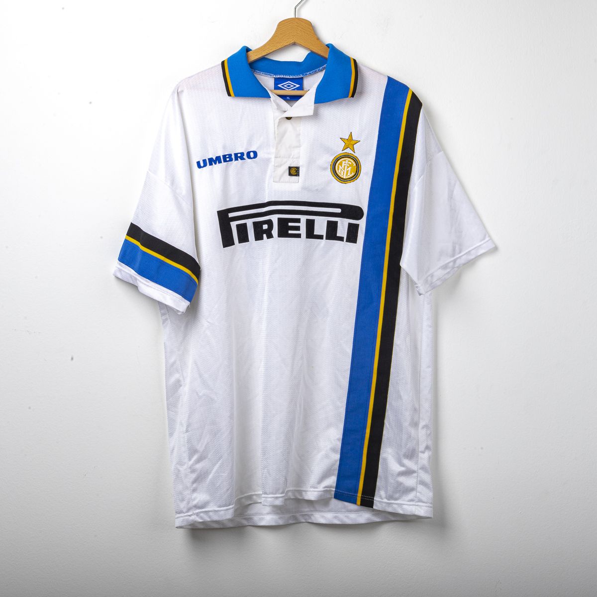Maglia Away Inter Umbro Zamorano 9 1997/1998 XL