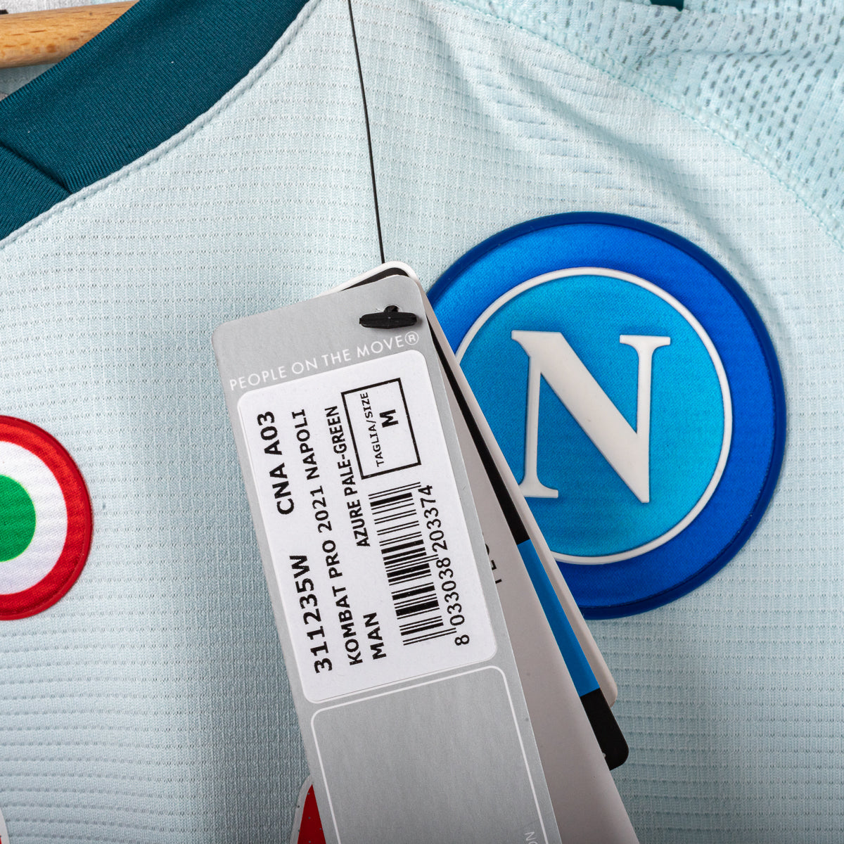 Maglia Away Napoli Kappa Fabian 8 ML 2020/2021 M