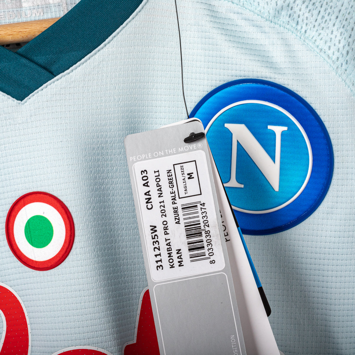 Maglia Away Napoli Kappa Mertens 14 ML 2020/2021 M