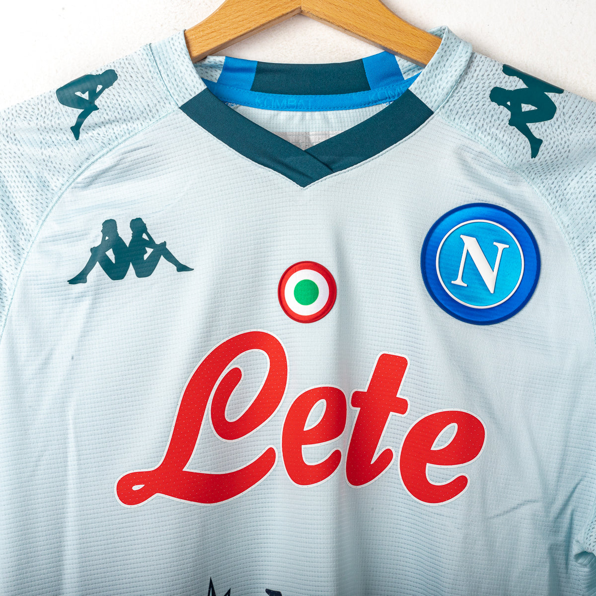 Maglia Away Napoli Kappa Mertens 14 ML 2020/2021 M