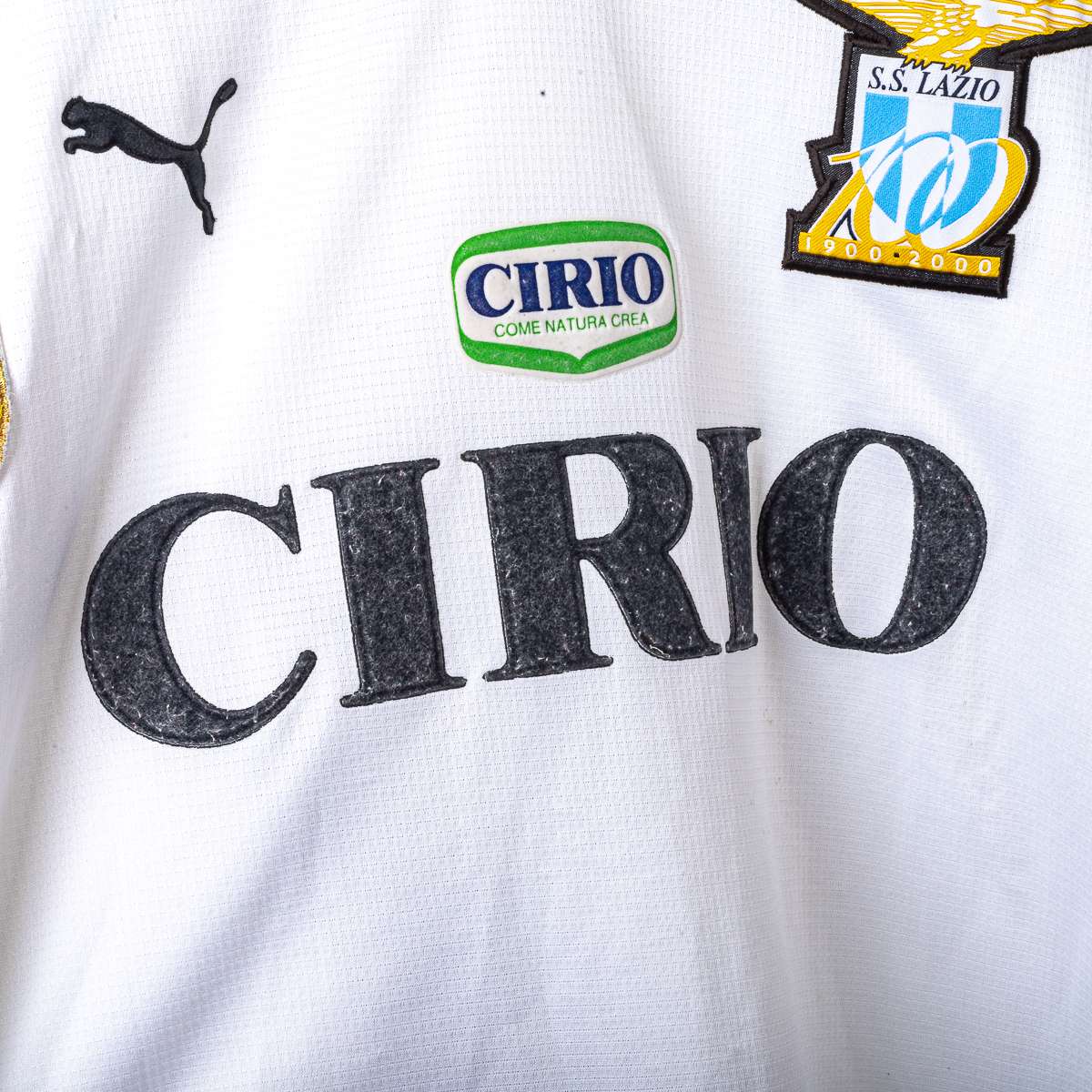 1999/2000 SS Lazio Centenary Puma Salas 9 Shirt