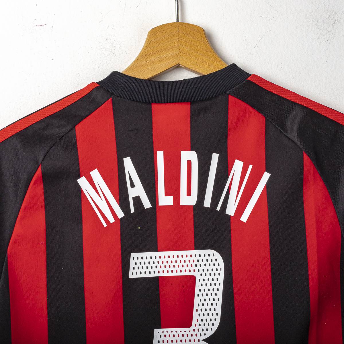 2002/2003 AC Milan Home Junior adidas Maldini Shirt