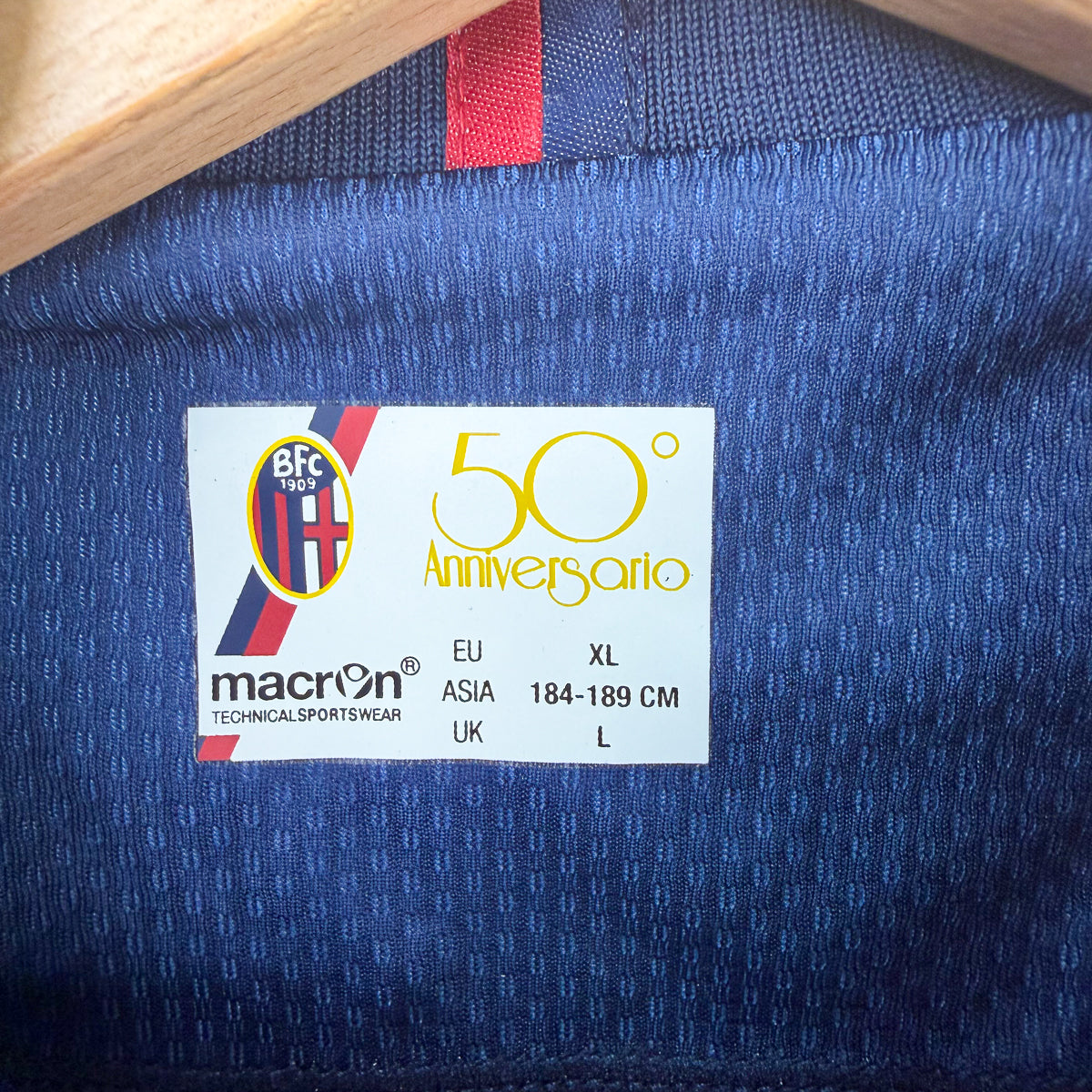 Maglia Home Bologna Macron Diamanti 23 2013/2014 XL