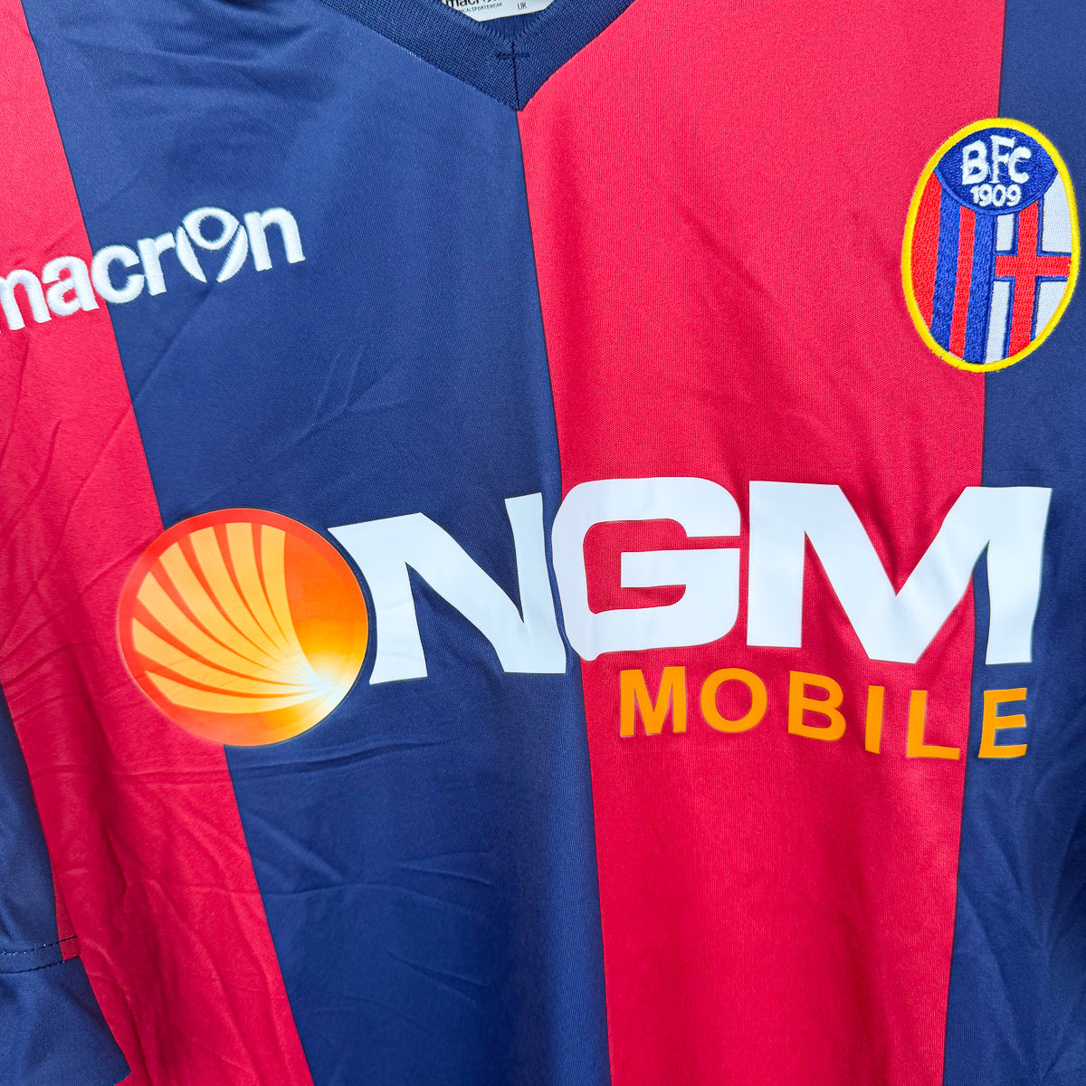 Maglia Home Bologna Macron Diamanti 23 2013/2014 XL