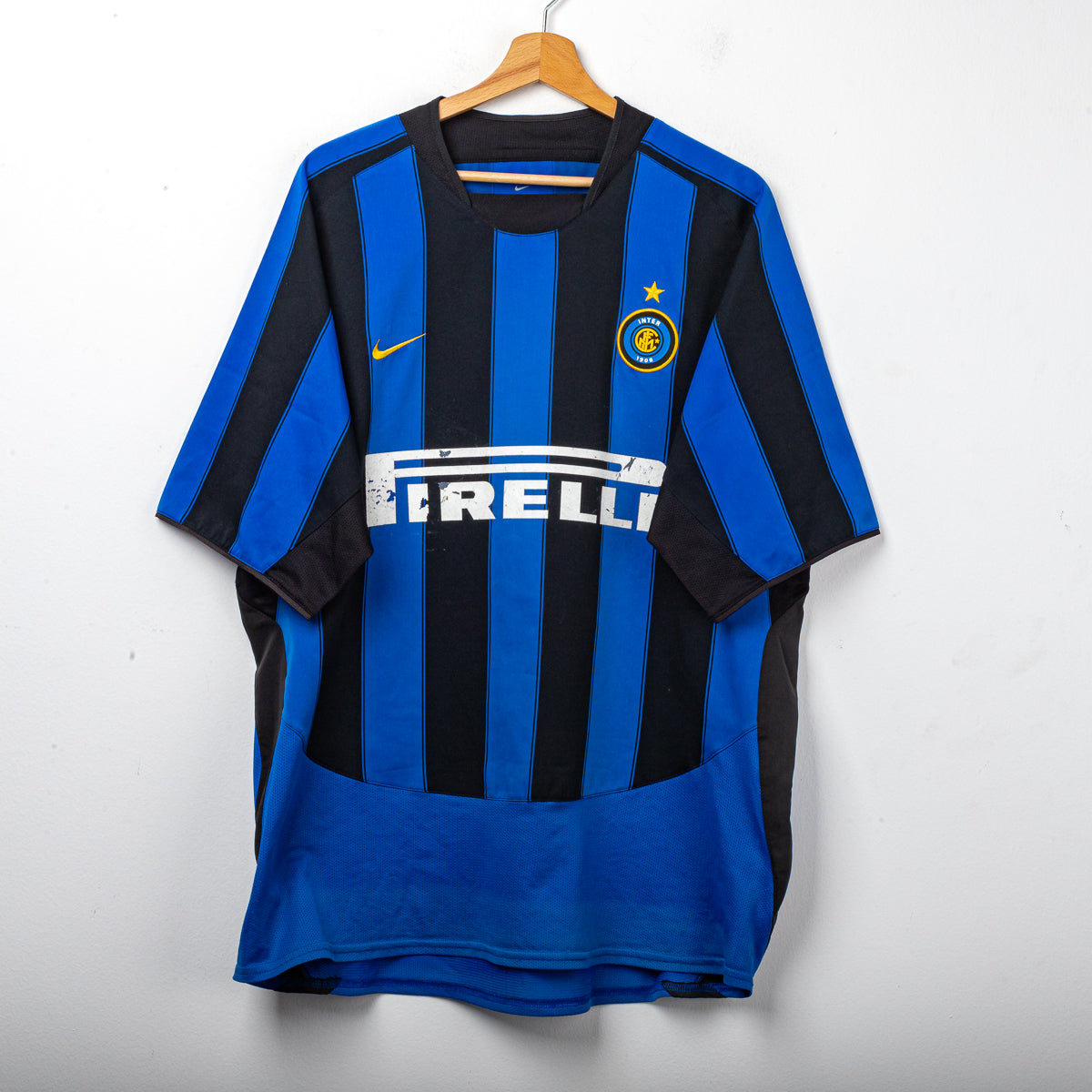 Maglia Home Inter Nike Adriano 10 2003/2004 XL