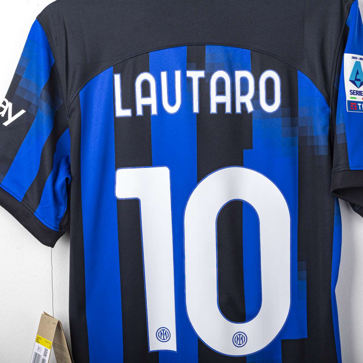 Maglia Home Inter Nike Lautaro 10 2023/2024 S