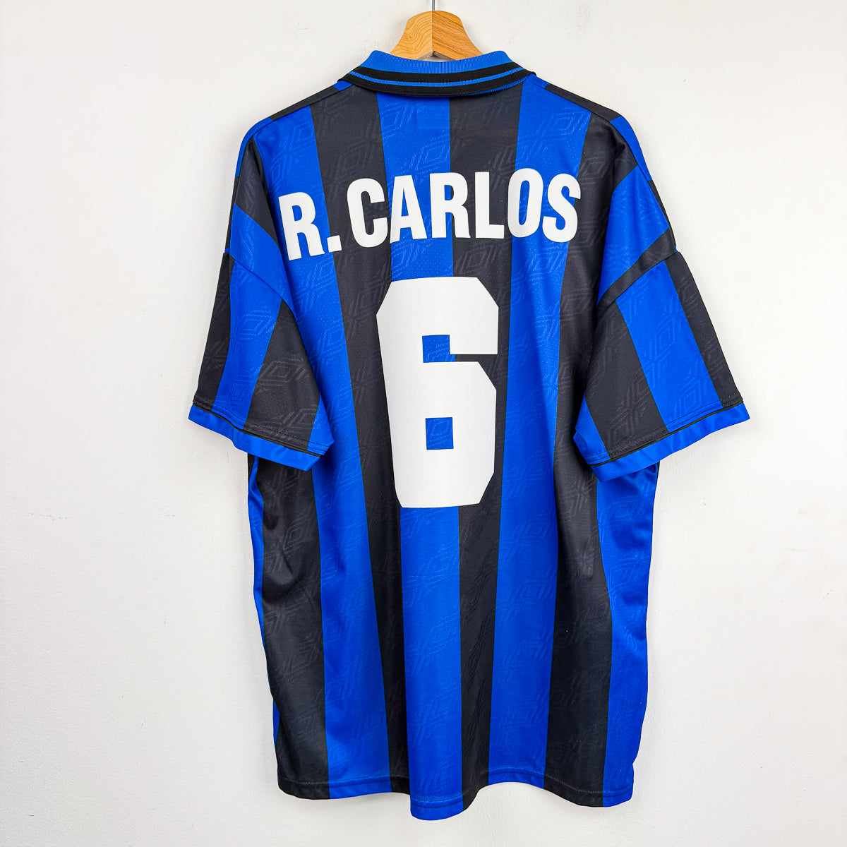 Maglia Home Inter Umbro Roberto Carlos 6 1995/1996 XL