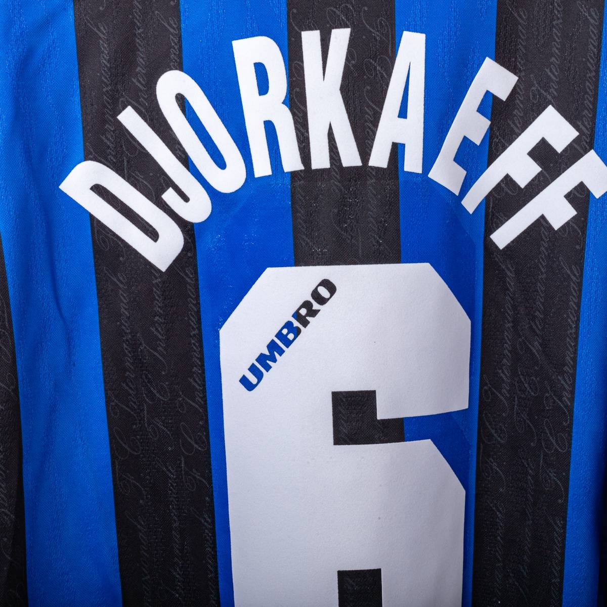 Maglia Home Inter Umbro Djorkaeff 6 1996/1997 XL