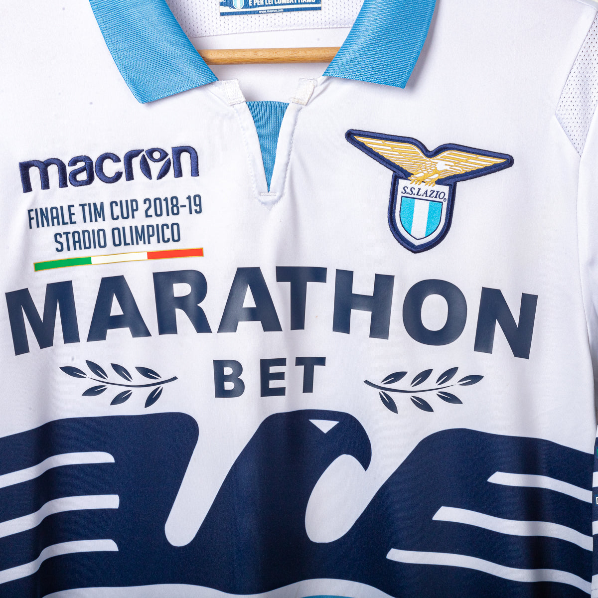 Maglia Home Lazio Macron Finale TIM Cup 2018/2019 M