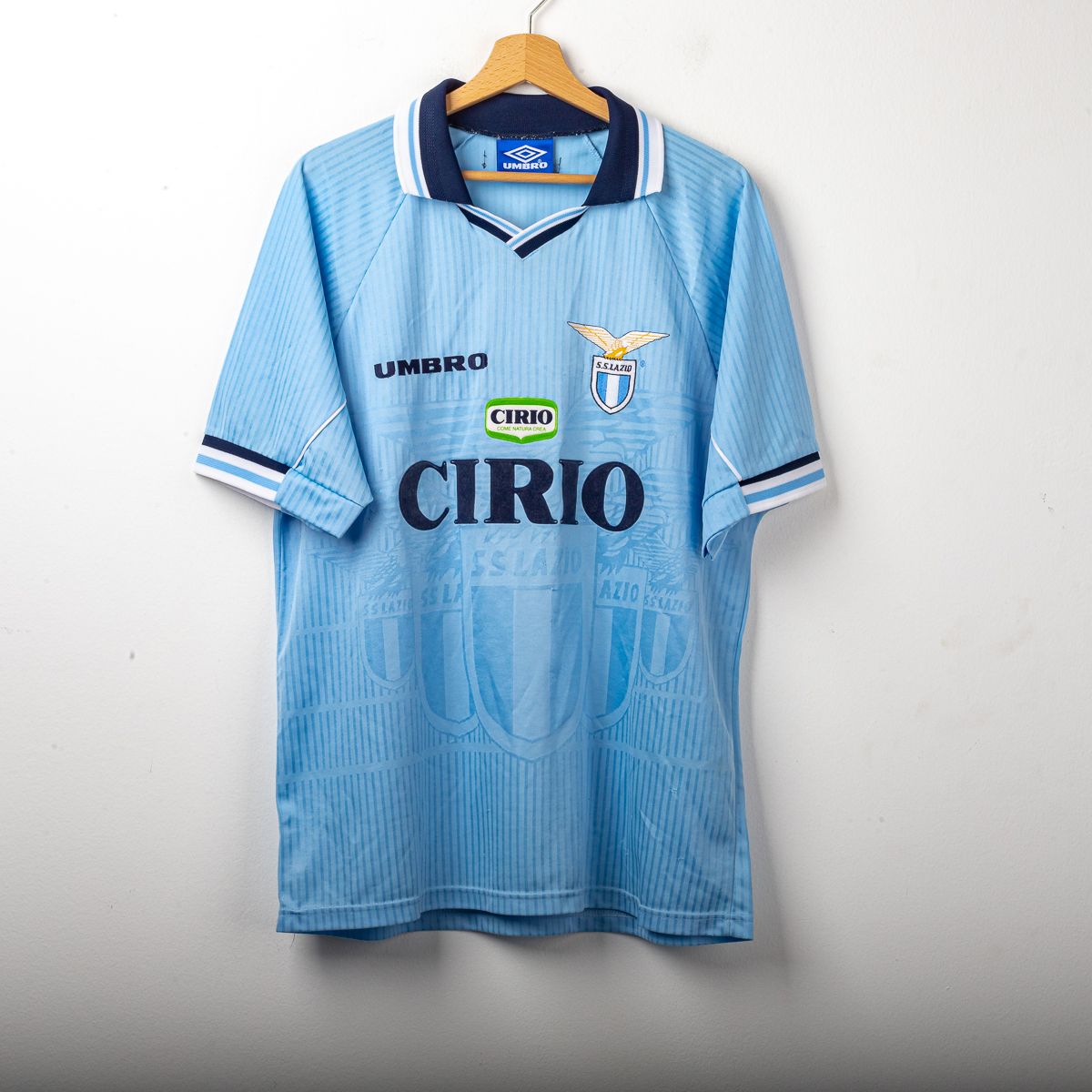 1997/1998 SS Lazio Home Umbro Nesta 13 Shirt