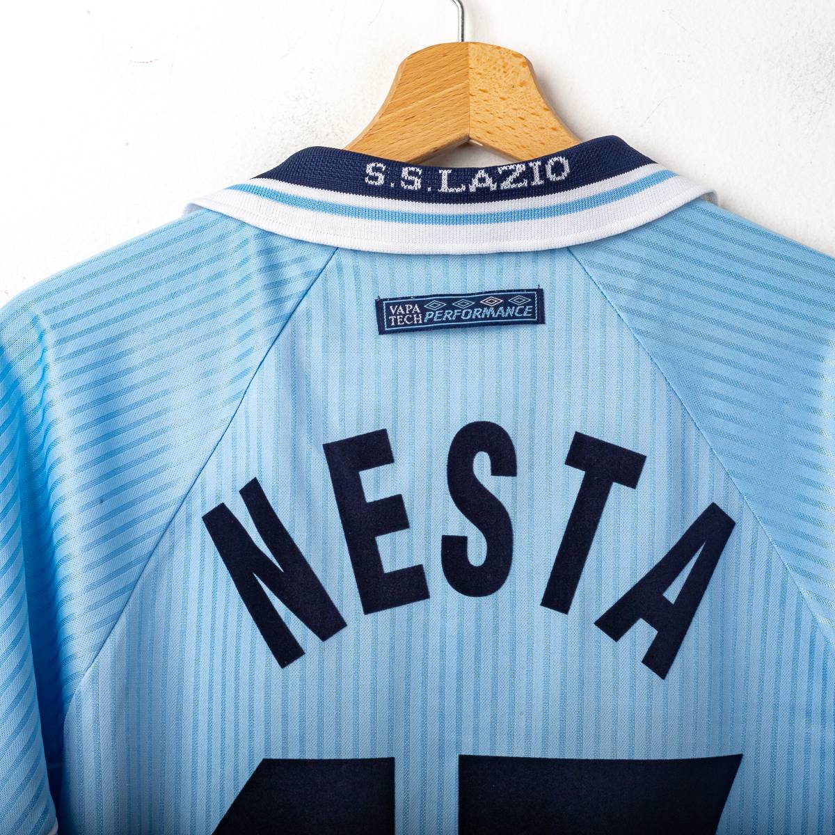 1997/1998 SS Lazio Home Umbro Nesta 13 Shirt