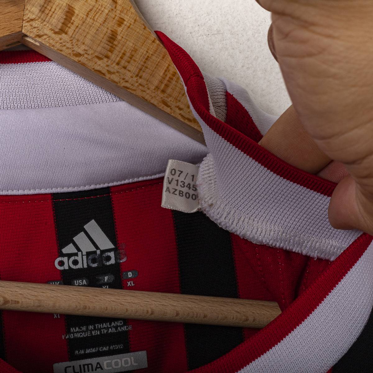 Maglia Home Milan Adidas Thiago Silva 33 2011/2012 XL