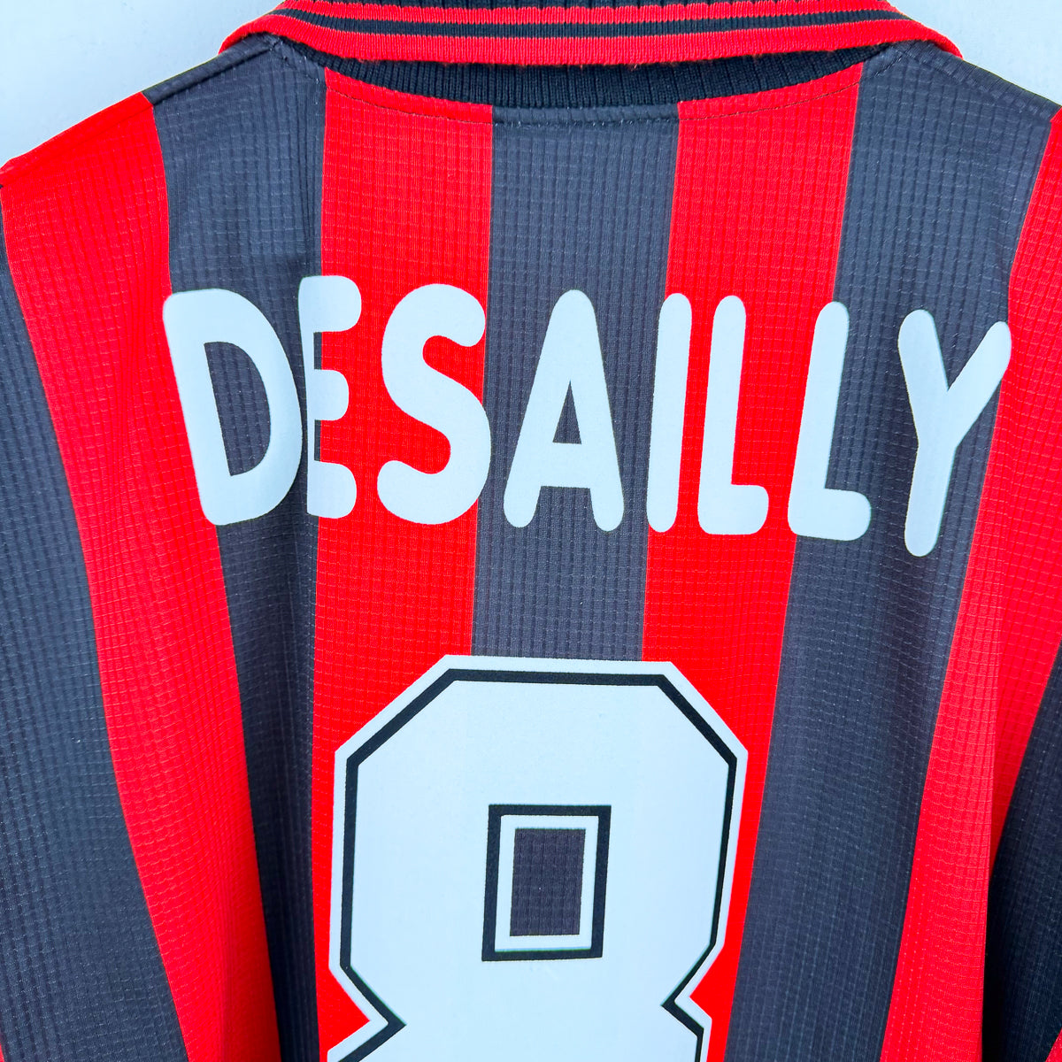 Maglia Home Milan Lotto Desailly 8 1997/1998 L