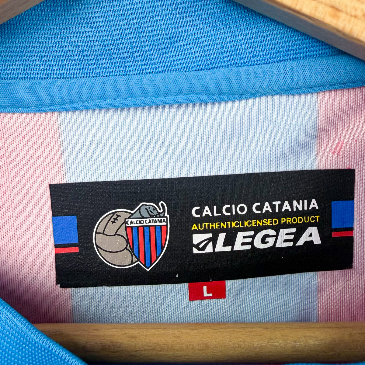 Maglia Home Catania Legea Morimoto 15 ML 2009/2010 L
