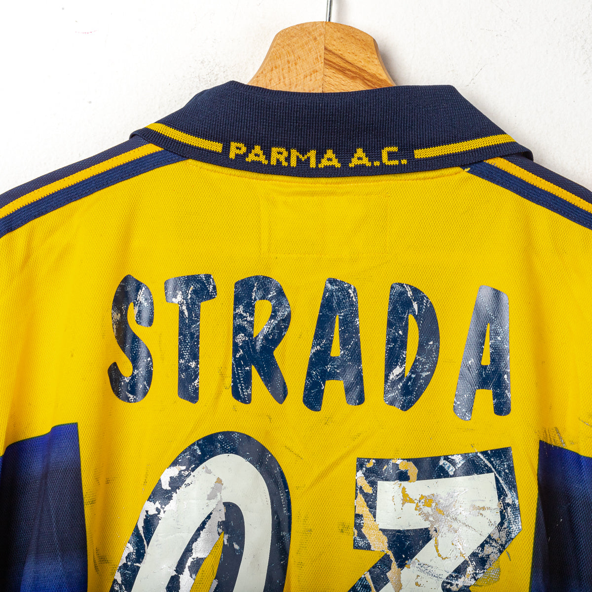 Maglia Home Parma Champion Strada 23 2000/2001 XL