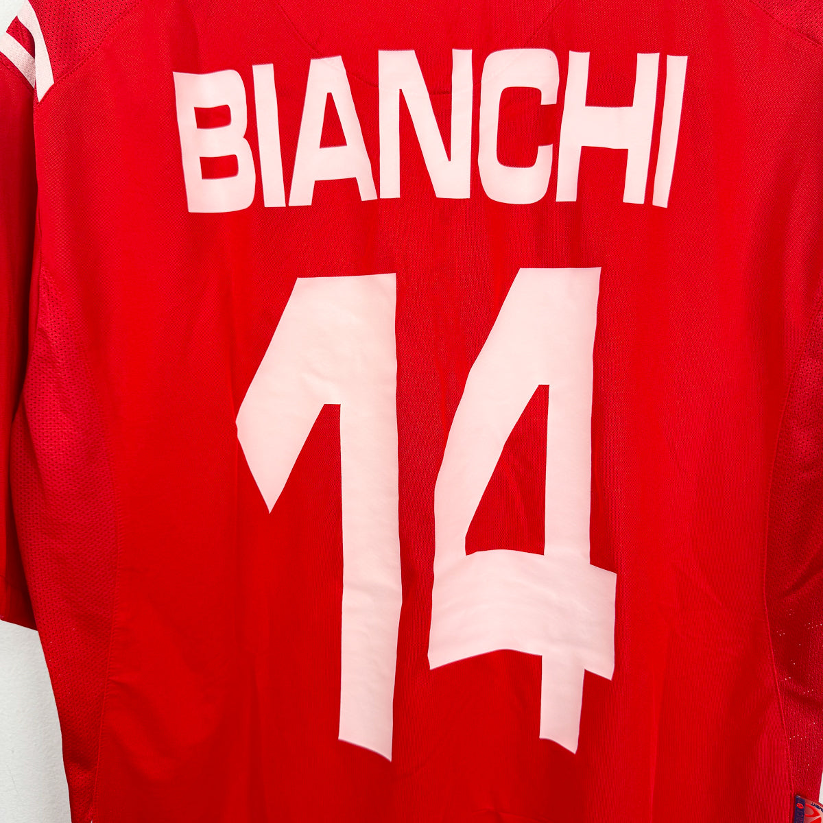 Maglia Home Piacenza Macron Bianchi 14 2008/2009 L