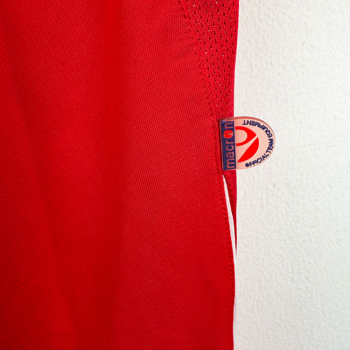 Maglia Home Piacenza Macron Bianchi 14 2008/2009 L