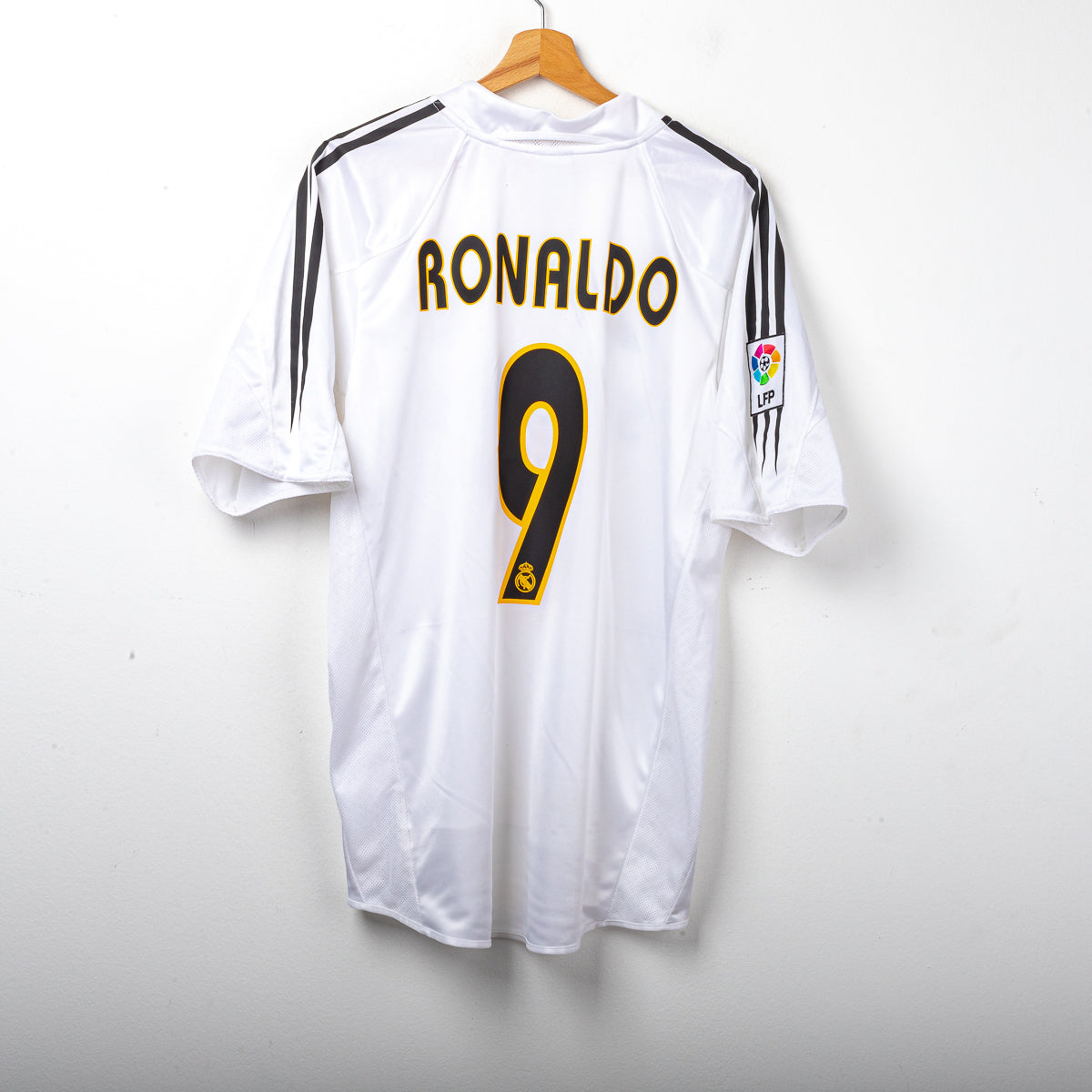 Maglia Home Real Madrid Adidas Ronaldo 9 2004/2005 L