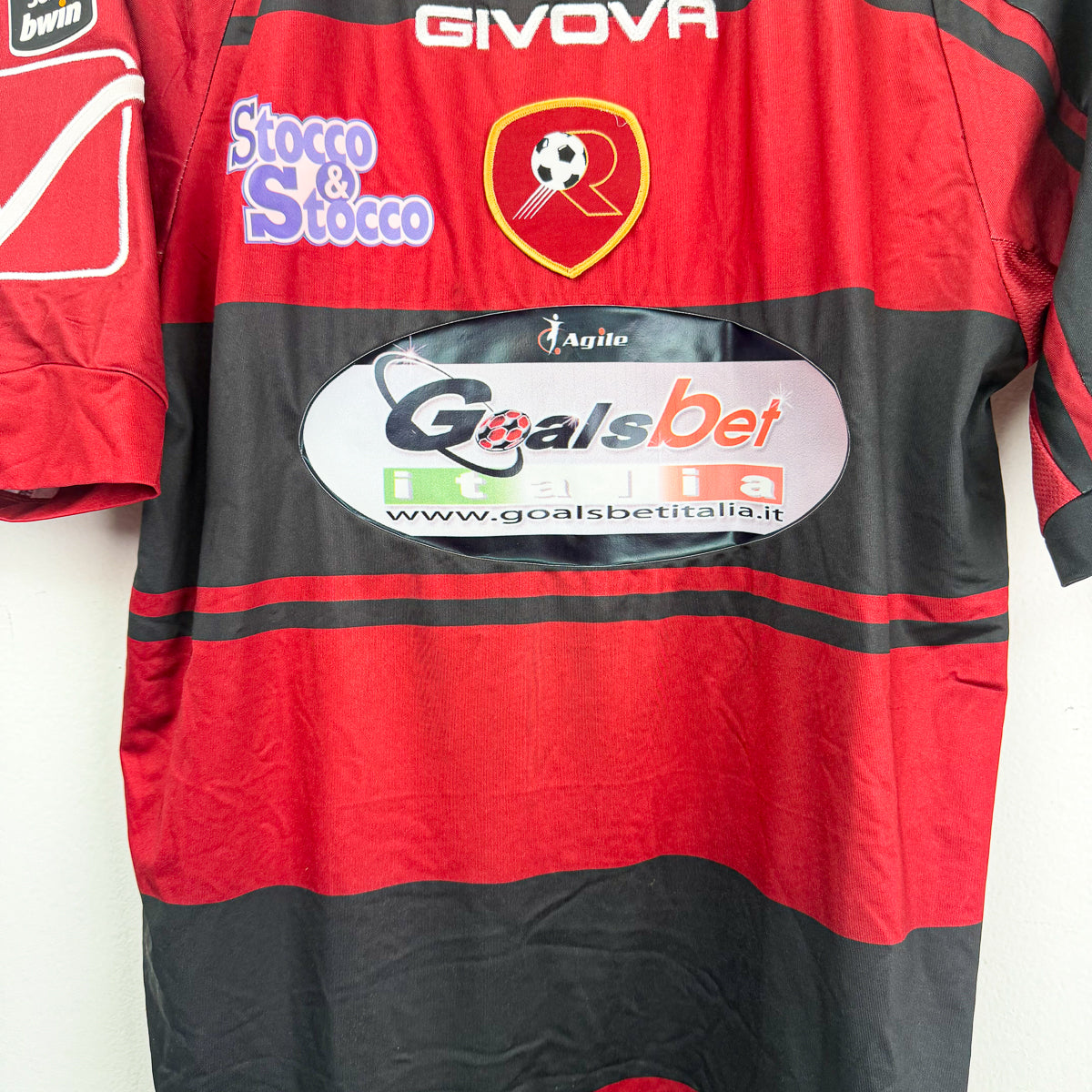 Maglia Home Reggina Givova Rizzo 18 2011/2012 L