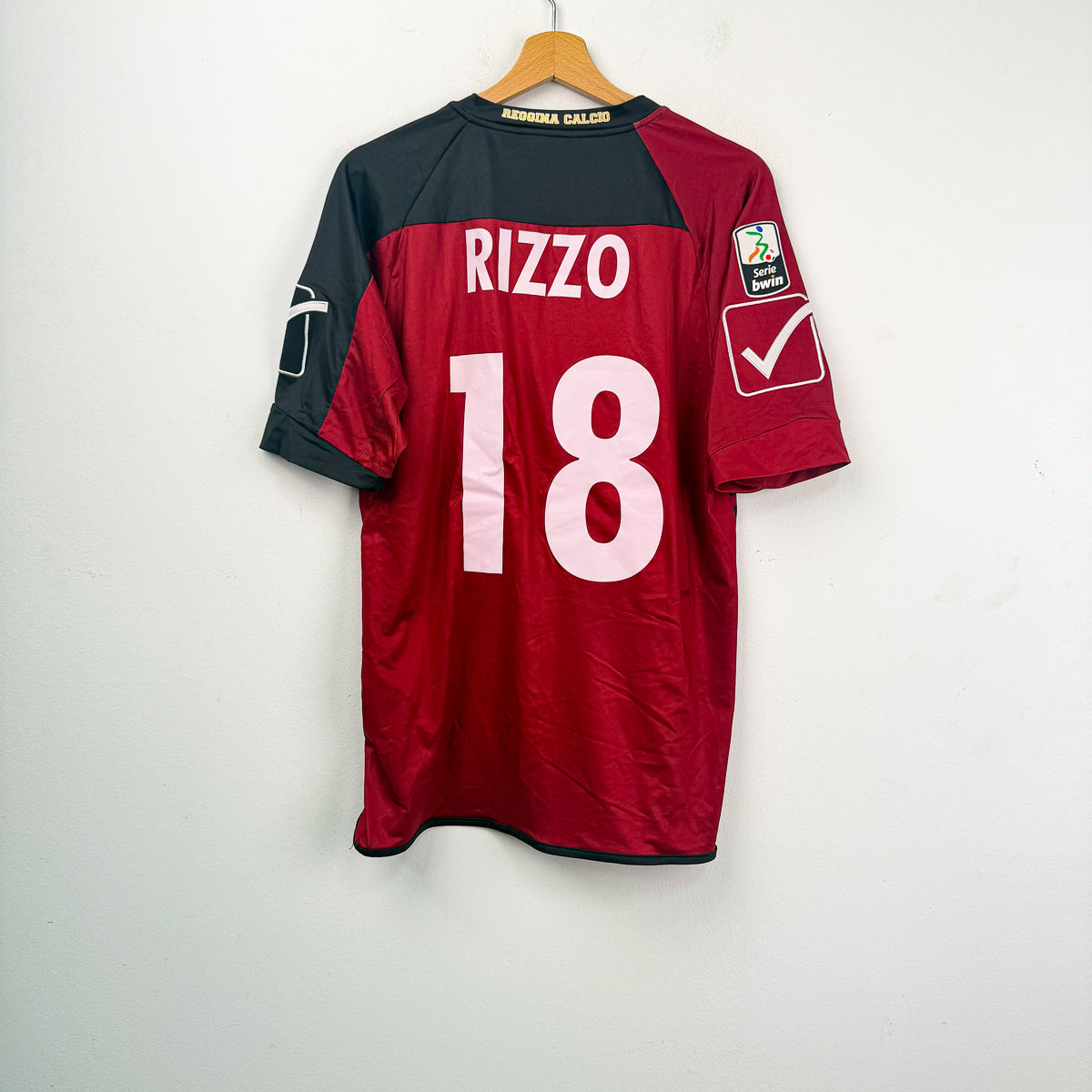 Maglia Home Reggina Givova Rizzo 18 2011/2012 L