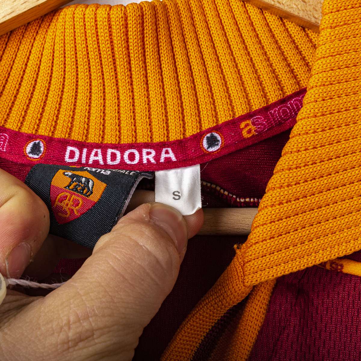 Maglia Home Roma Diadora INA Assitalia 1999/2000 NTG