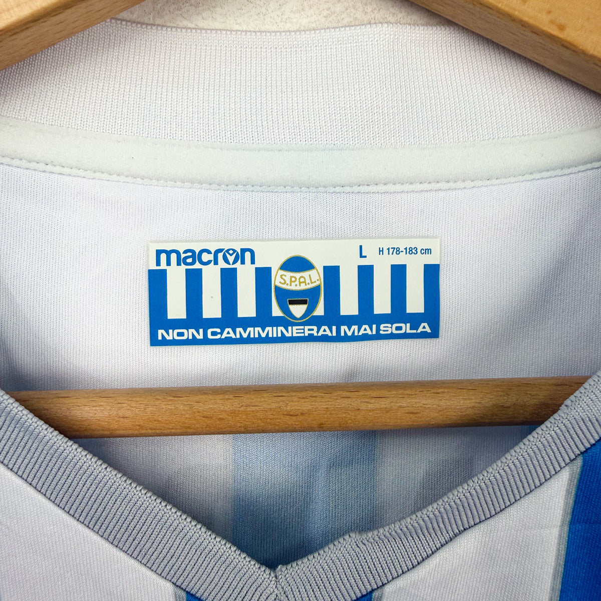 Maglia Home SPAL Macron Mancosu 8 2019/2020 L
