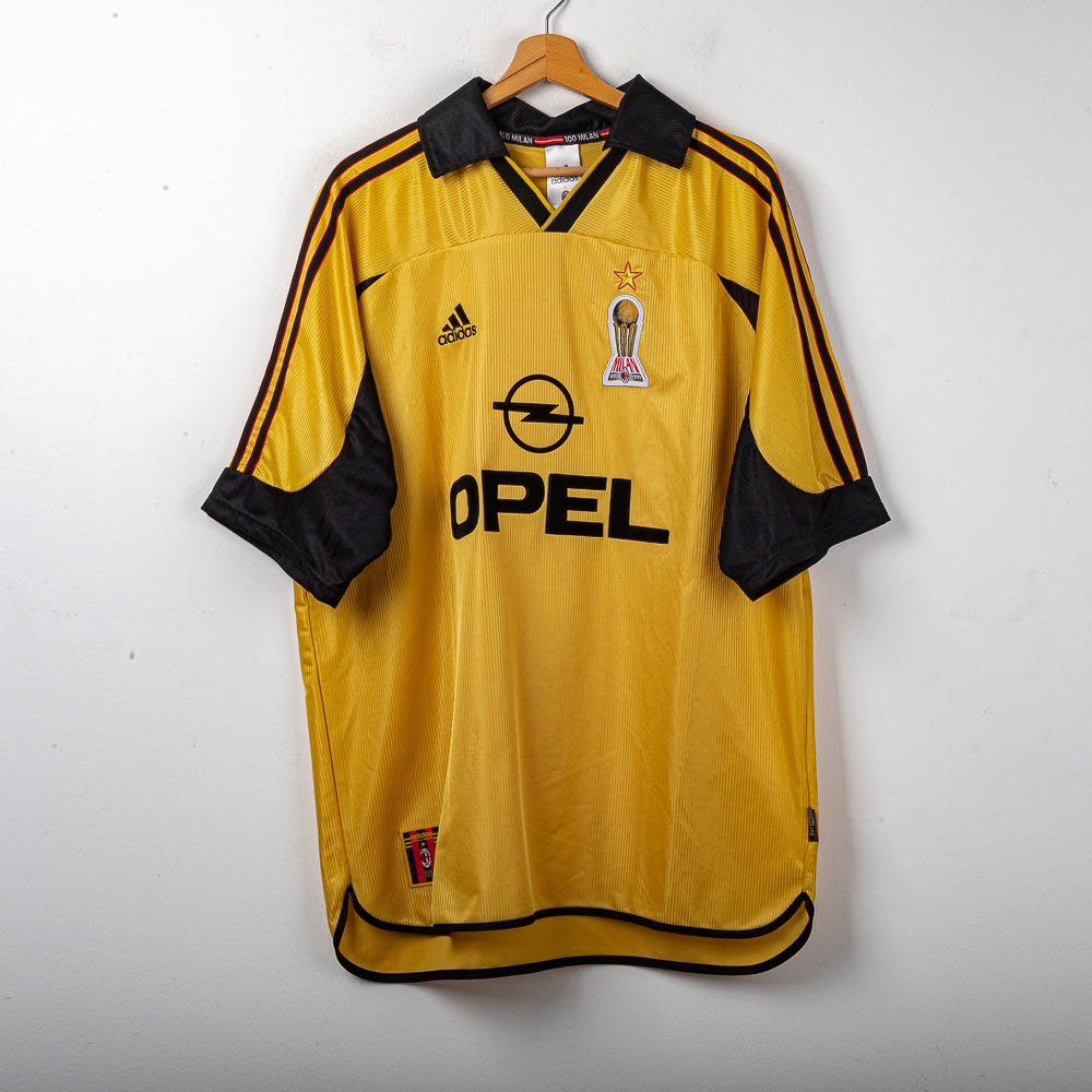 Maglia Centenario Oro Milan Adidas Maldini 3 1999/2000 XL