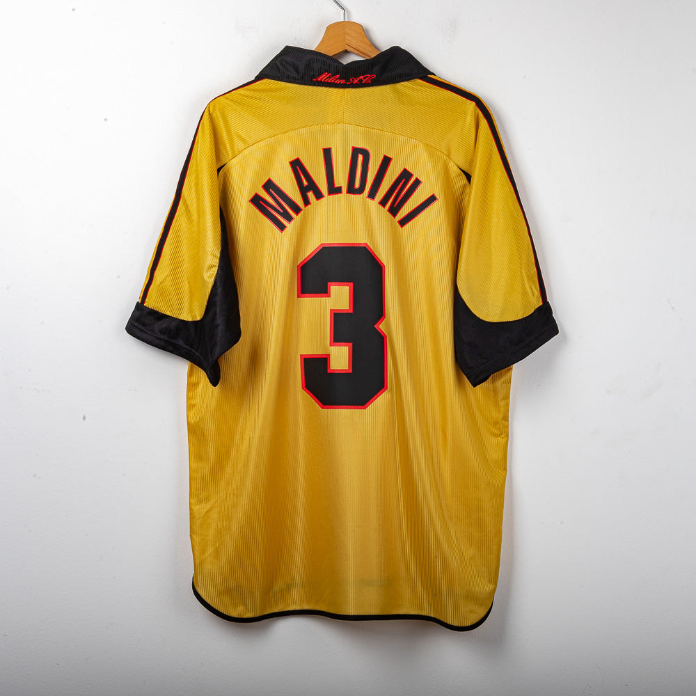 Maglia Centenario Oro Milan Adidas Maldini 3 1999/2000 XL