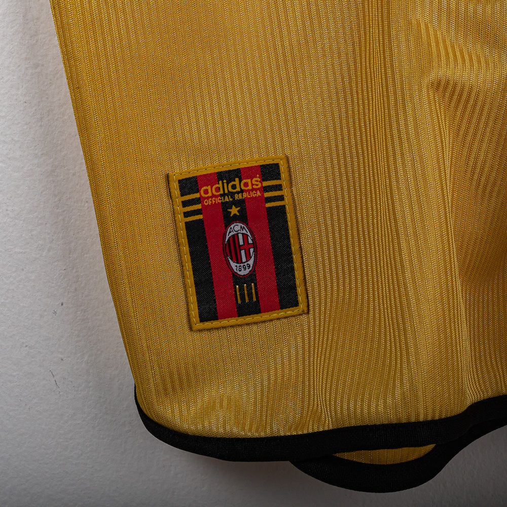 Maglia Centenario Oro Milan Adidas Maldini 3 1999/2000 XL