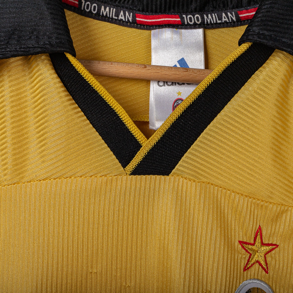 Maglia Centenario Oro Milan Adidas Maldini 3 1999/2000 XL
