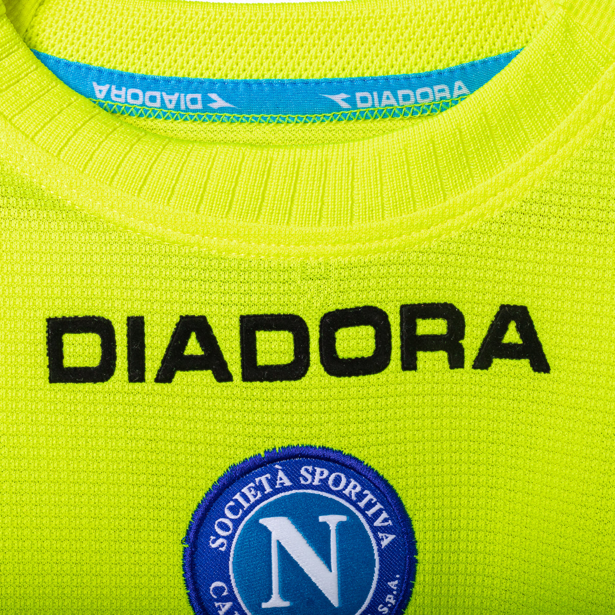 Maglia Third Napoli Diadora Stellone 9 ML 2002/2003 XL