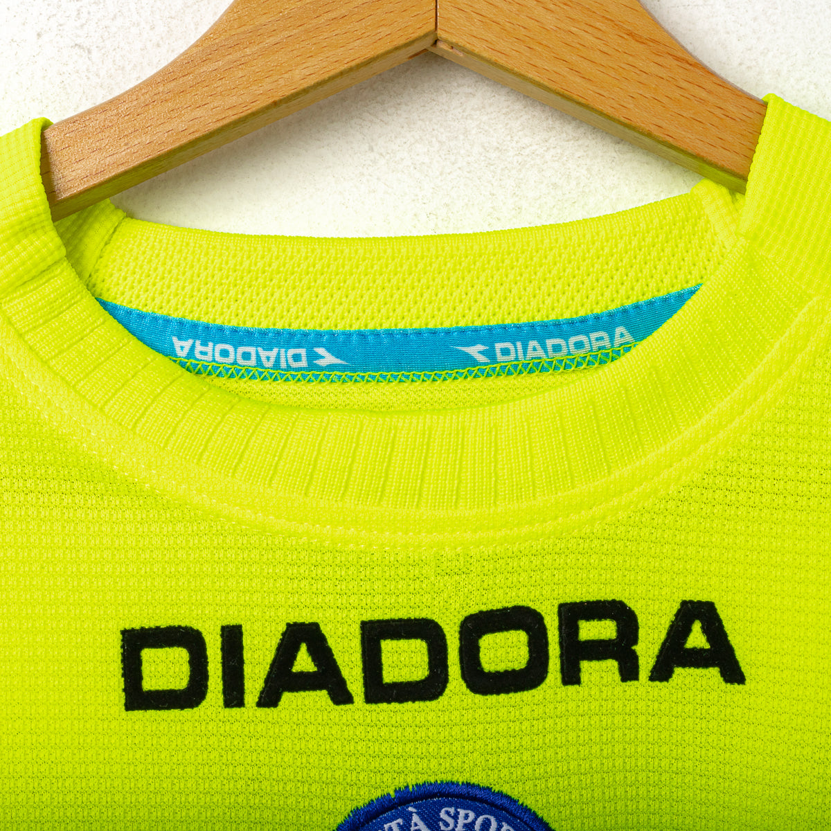 Maglia Third Napoli Diadora Stellone 9 ML 2002/2003 XL