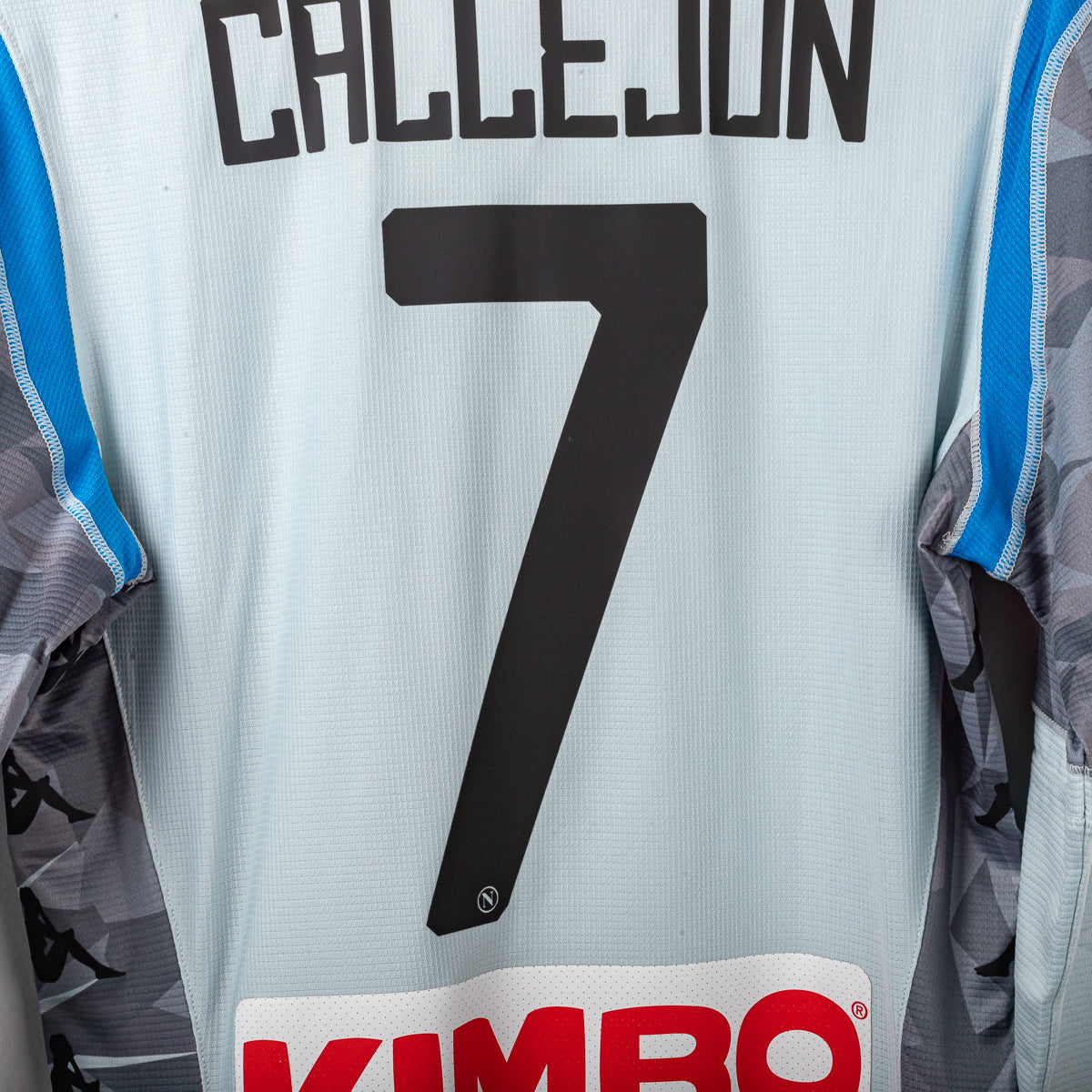 Maglia Third Napoli Kappa Callejon 7 ML 2018/2019 M