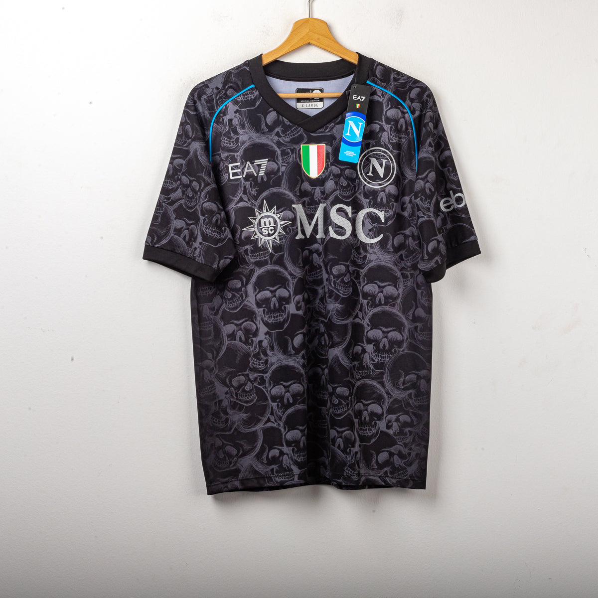 Maglia Halloween Napoli Ea7 Kvaratskhelia 77 2023/2024