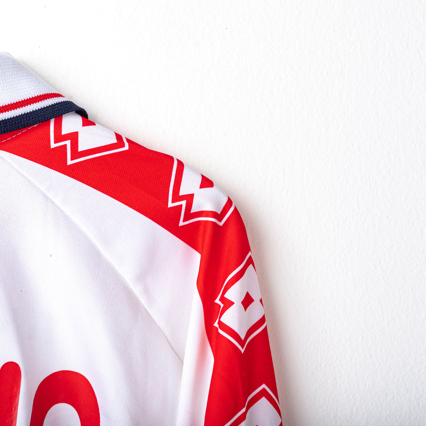 Maglia Home Bari Lotto Cassano 18 1999/2000 Autografata