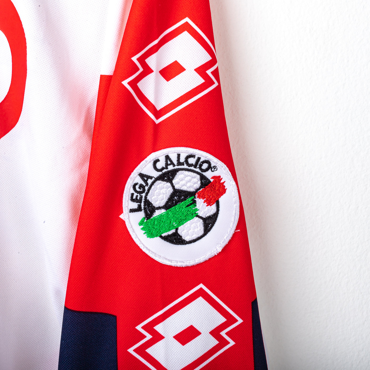 Maglia Home Bari Lotto Cassano 18 1999/2000 Autografata