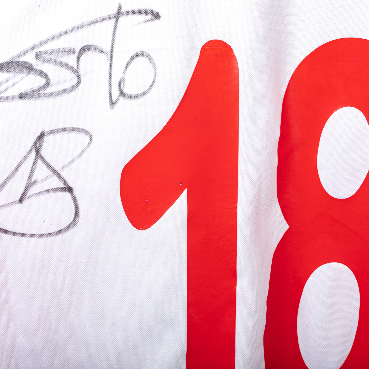 Maglia Home Bari Lotto Cassano 18 1999/2000 Autografata