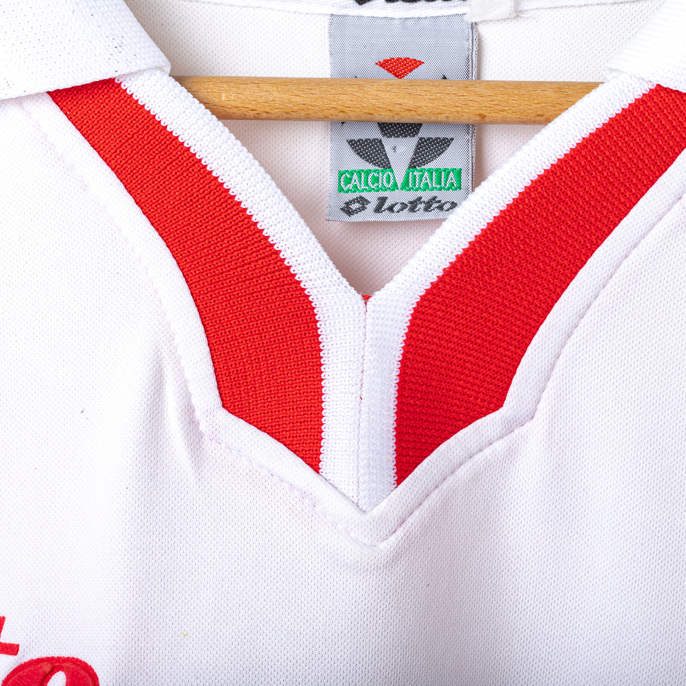 Maglia Home Bari Lotto Cassano 18 1999/2000 Autografata