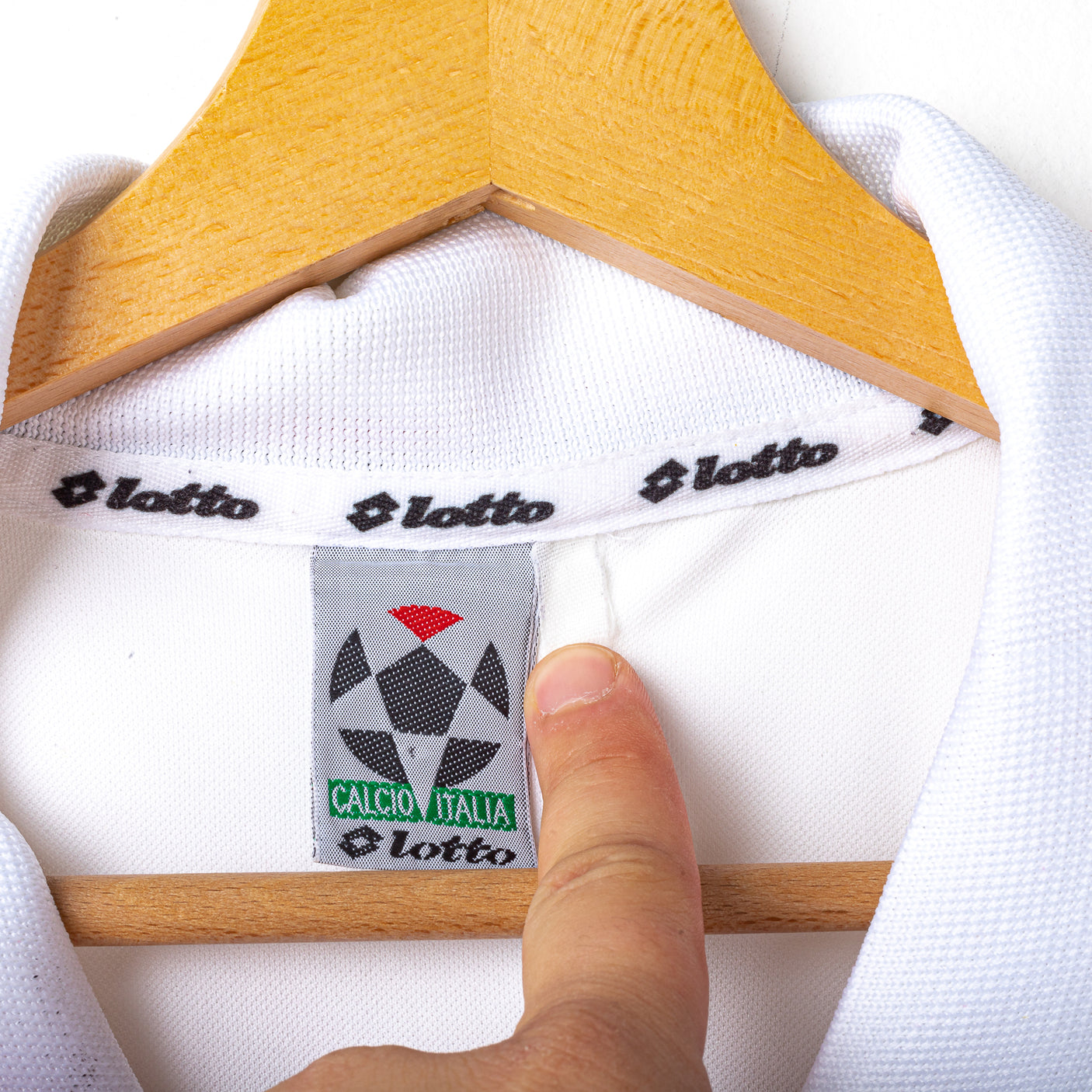 Maglia Home Bari Lotto Cassano 18 1999/2000 Autografata