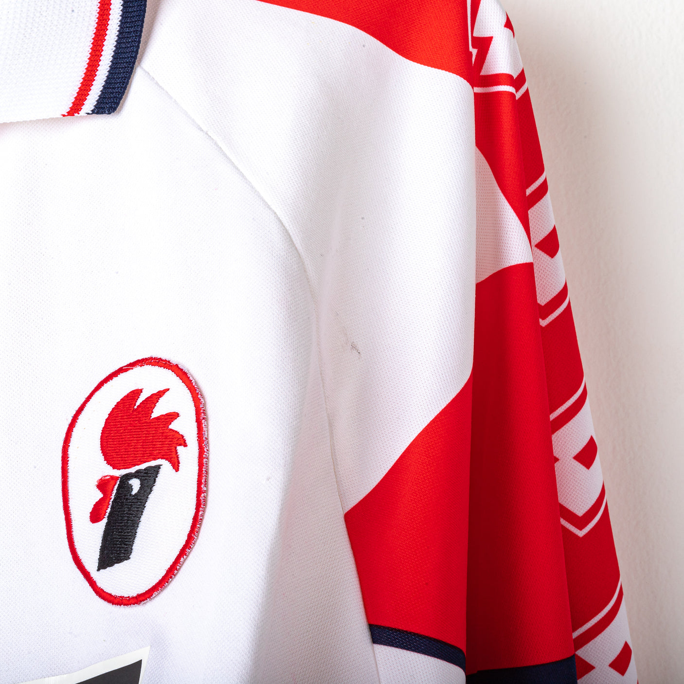 Maglia Home Bari Lotto Cassano 18 1999/2000 Autografata