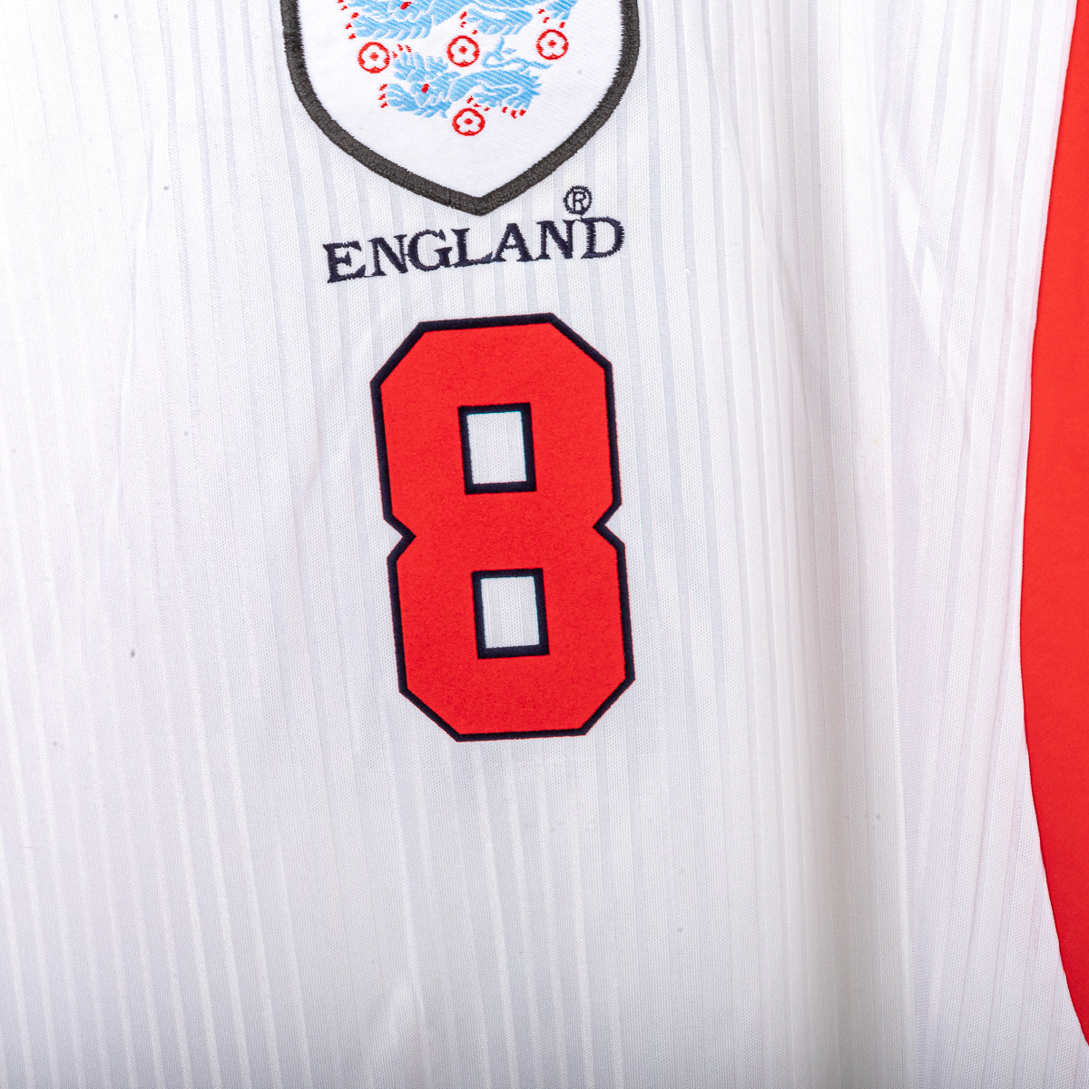 Maglia Home Inghilterra Umbro Gascoigne n8 1998