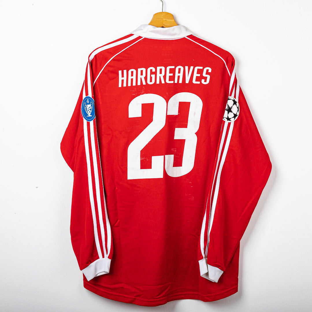 bayern monaco ucl home jersey 2005/2006 hargreaves