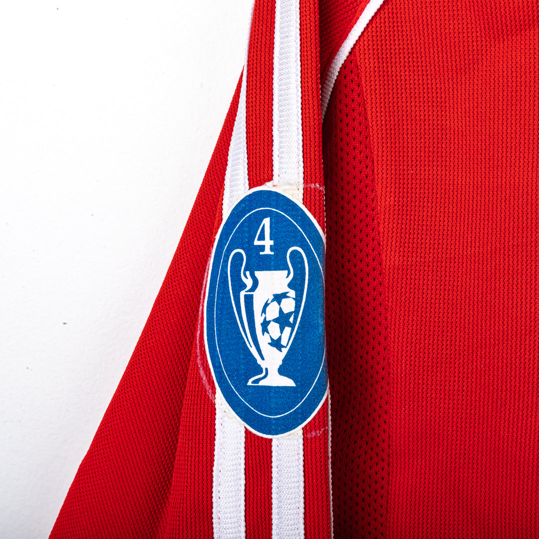 bayern monaco ucl home jersey 2005/2006 hargreaves