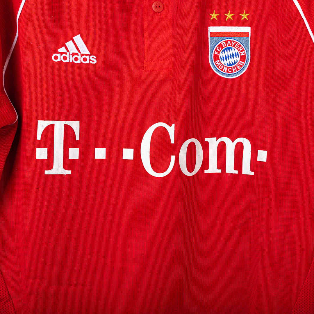 bayern monaco ucl home jersey 2005/2006 hargreaves
