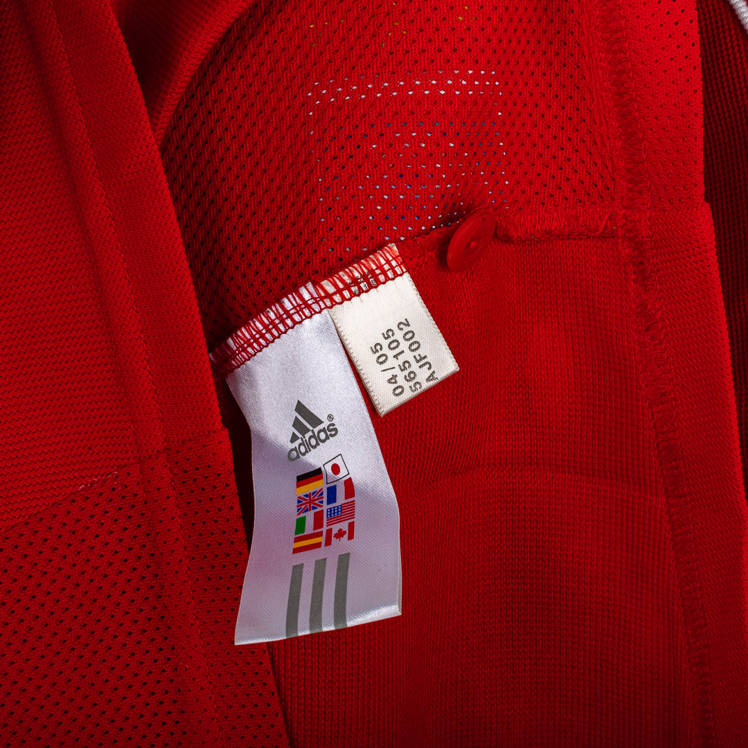 bayern monaco ucl home jersey 2005/2006 hargreaves