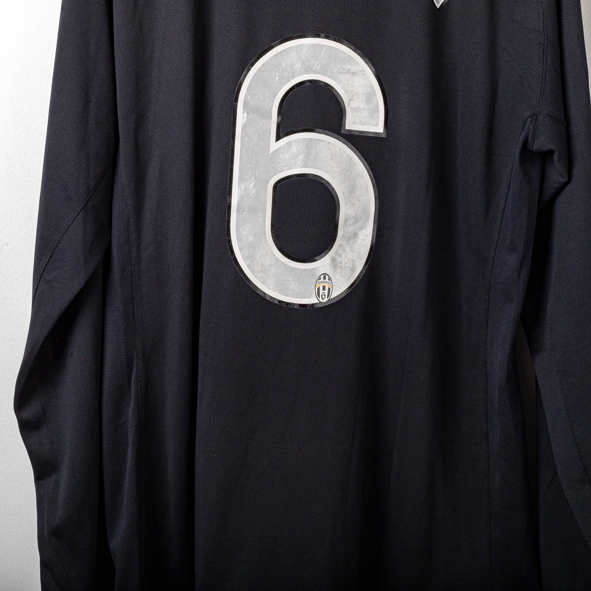 2006/2007 juventus nike zanetti 6 ls away jersey