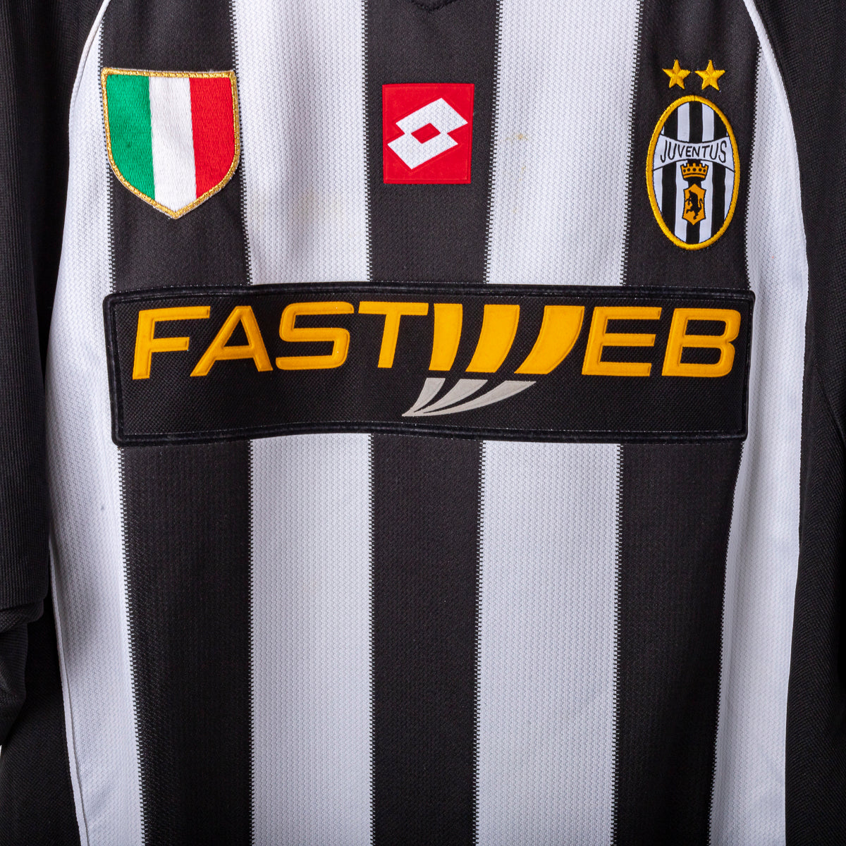 2002/2003 juventus lotto baiocco 20 home jersey