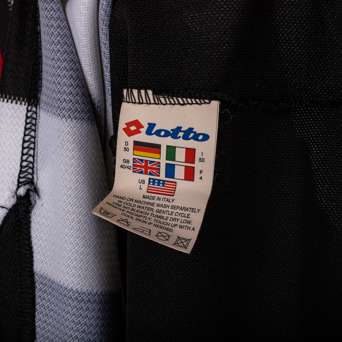 2002/2003 juventus lotto baiocco 20 home jersey
