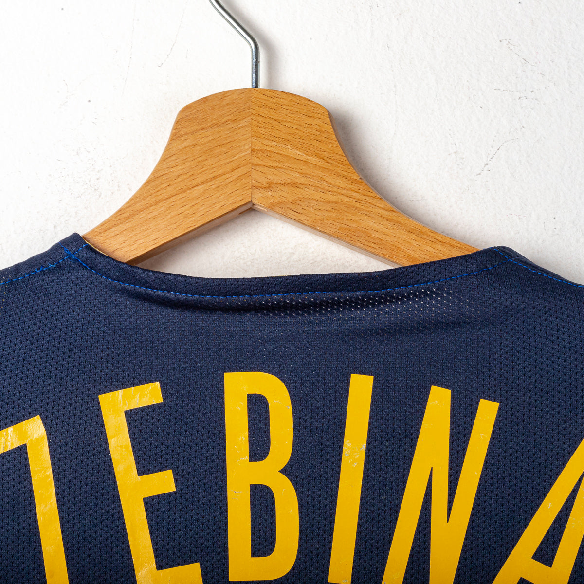 2004/2005 Juventus Nike champions league Zebina 27 away jersey
